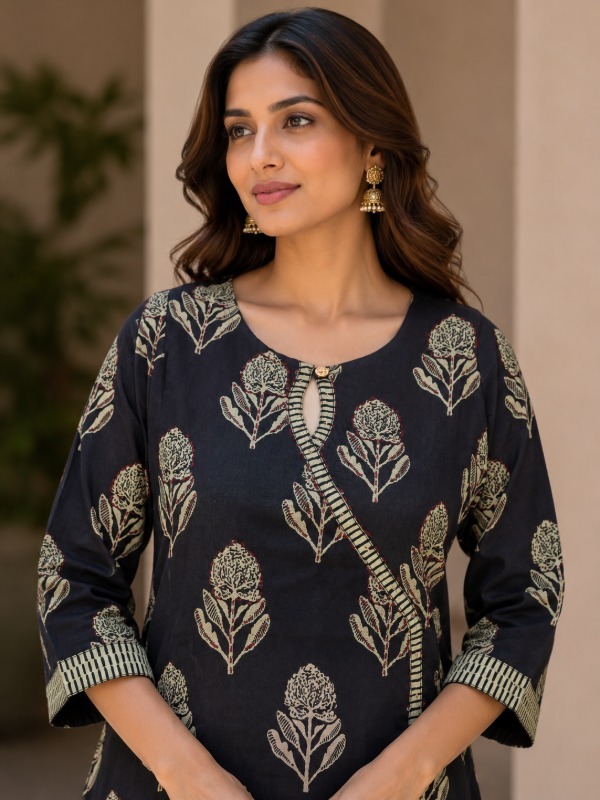 Vruksha Angrakha Dupatta Set