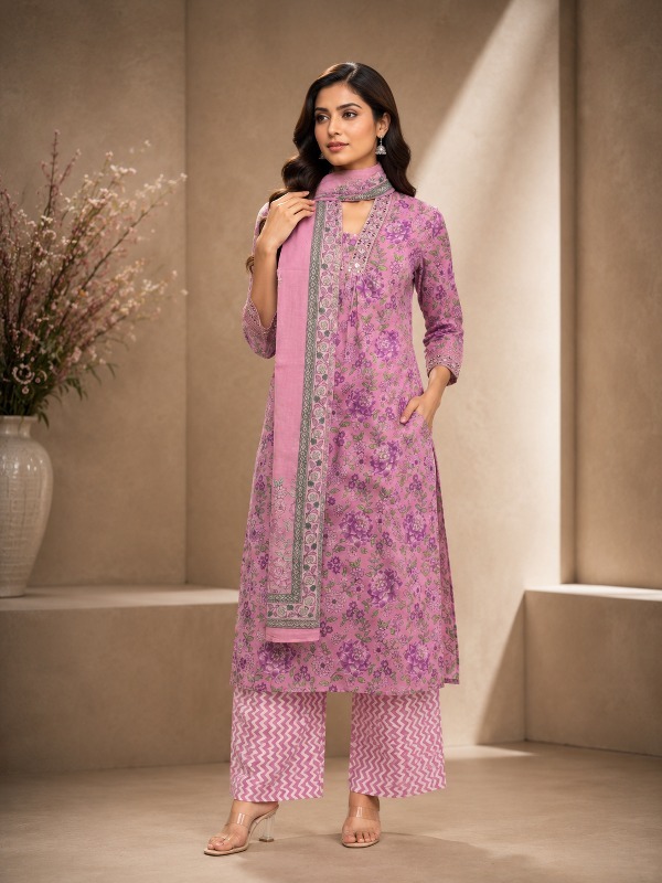 Botanical Trail Kurta Set