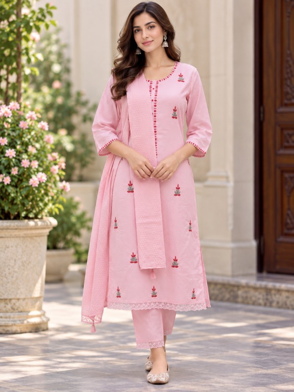 Saanvi Gul Dupatta Set