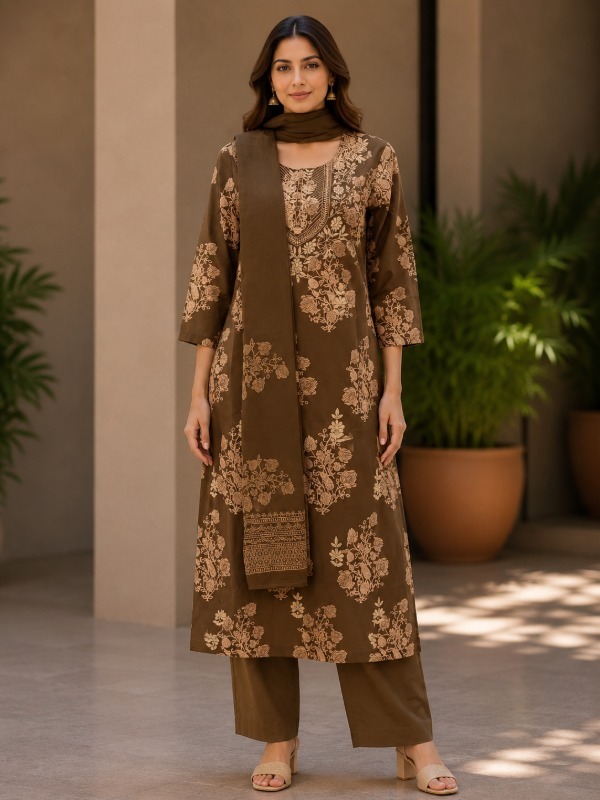 Anvika Push Valli Dupatta Set