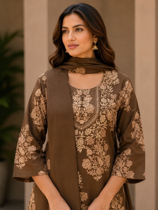 Anvika Push Valli Dupatta Set