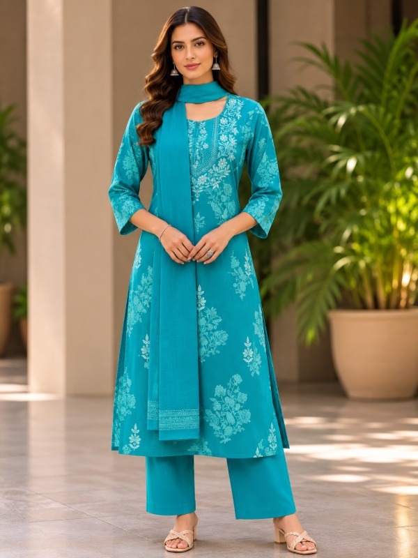 Anvika Push Valli Dupatta Set
