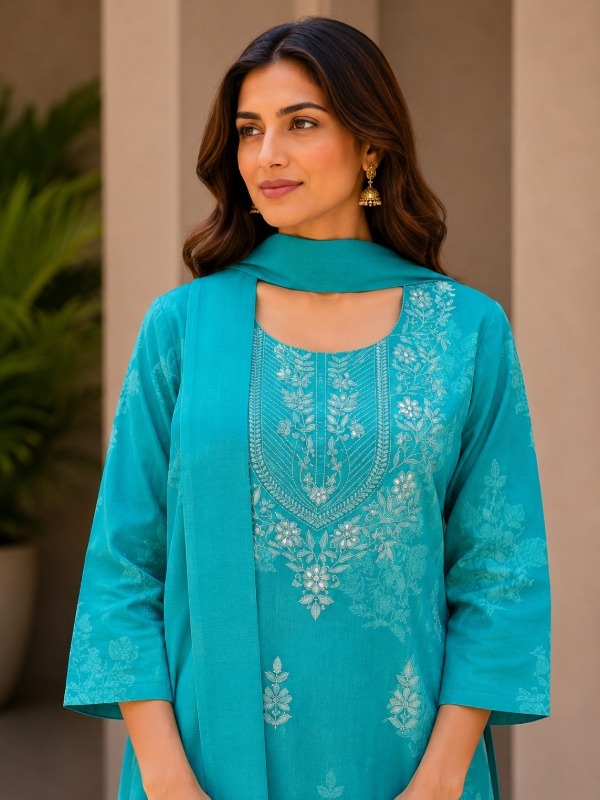 Anvika Push Valli Dupatta Set