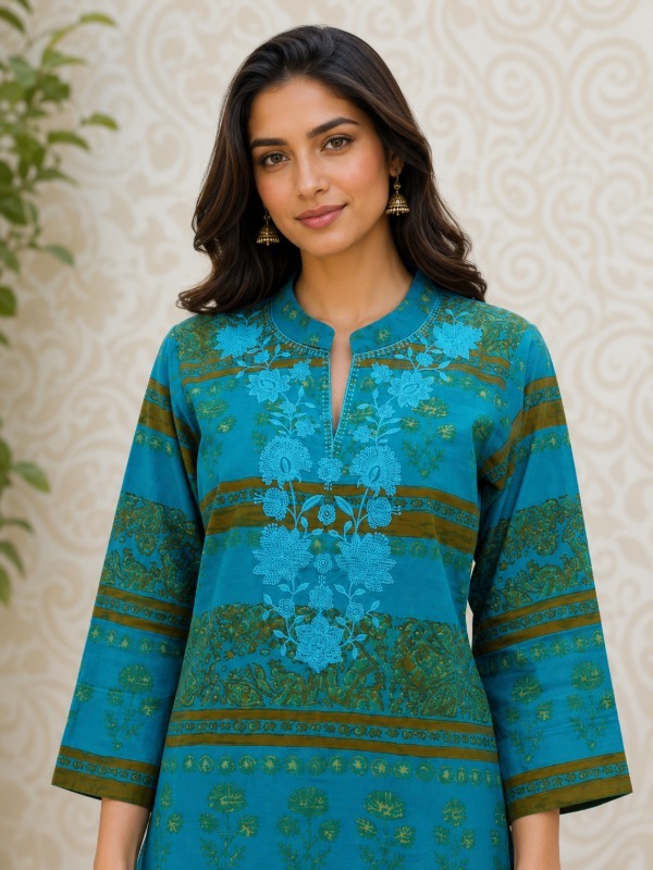 Rajasthani Gulkaar Co-ord Set