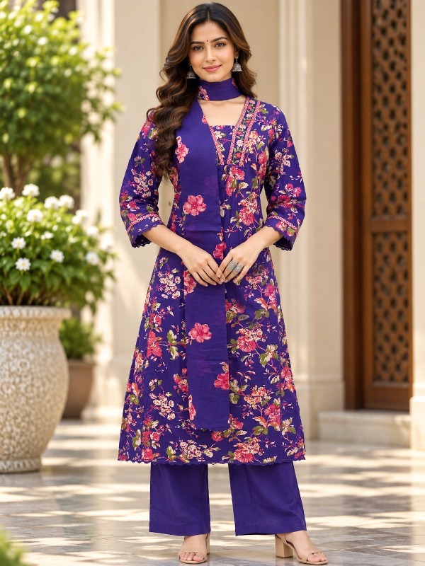 Gulshan Jaal Dupatta Set