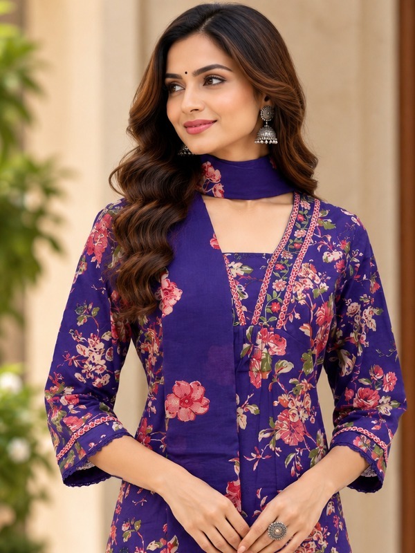 Gulshan Jaal Dupatta Set