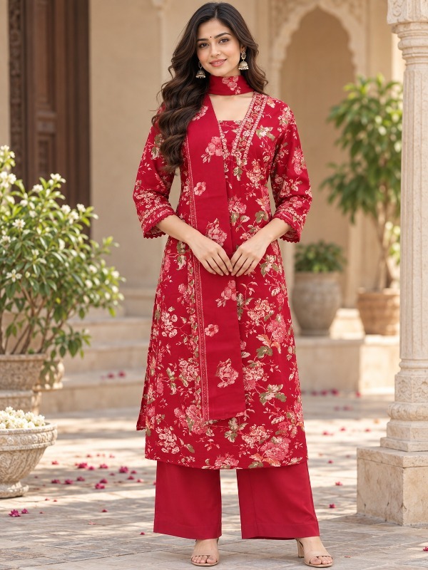 Gulshan Jaal Dupatta Set