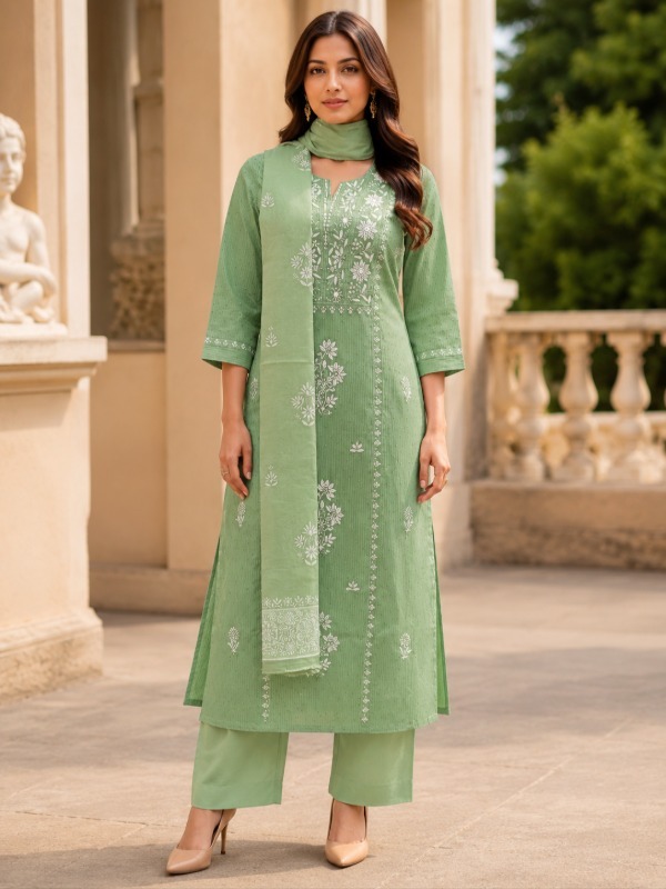 Chitralekha Kurta Pant Dupatta Set