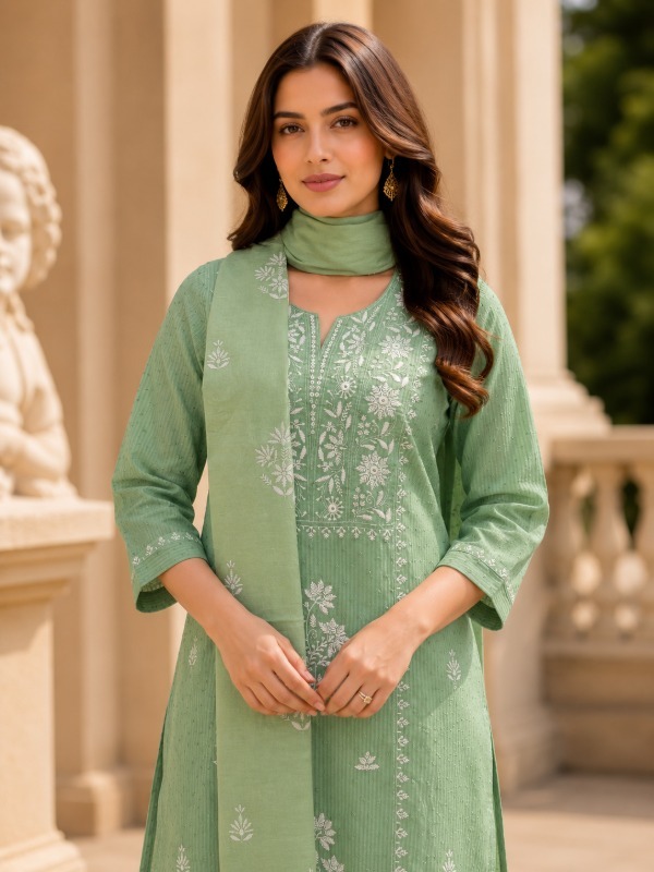 Chitralekha Kurta Pant Dupatta Set