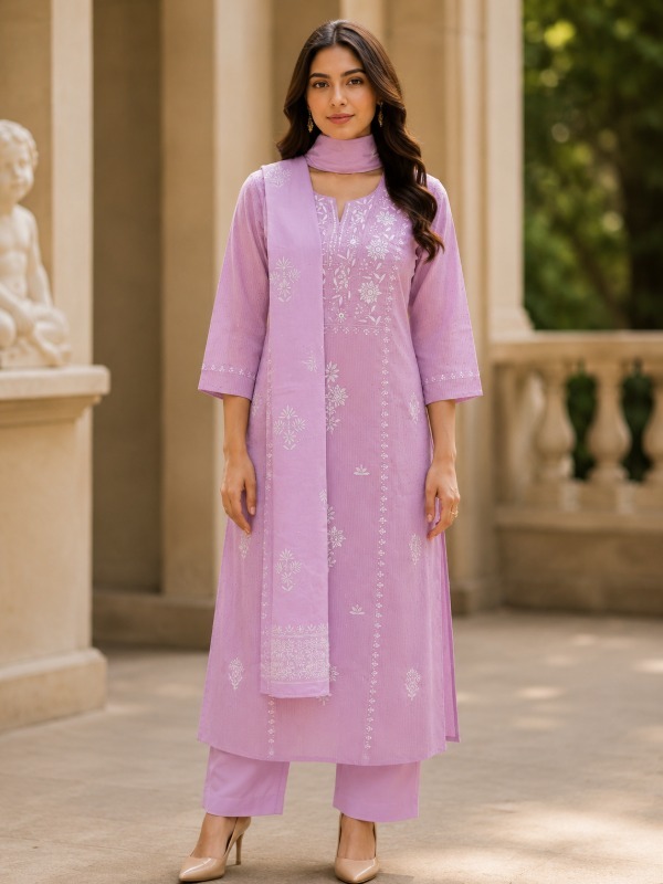 Chitralekha Kurta Pant Dupatta Set