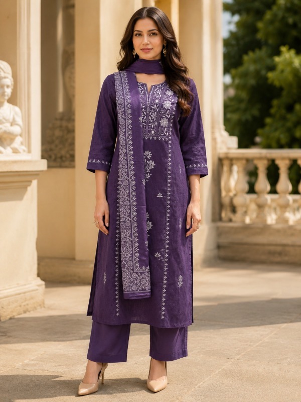Chitralekha Kurta Pant Dupatta Set
