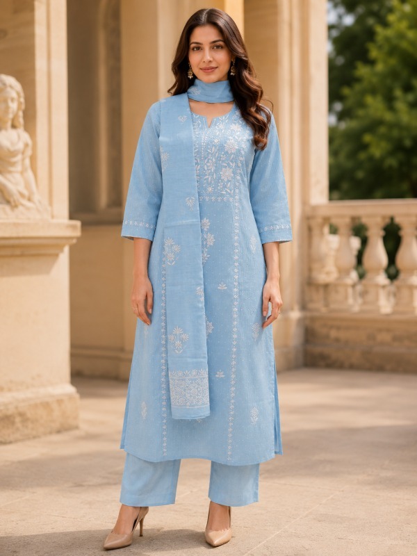 Chitralekha Kurta Pant Dupatta Set