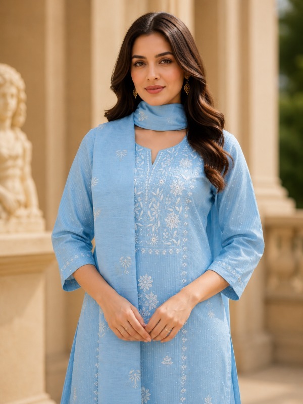 Chitralekha Kurta Pant Dupatta Set