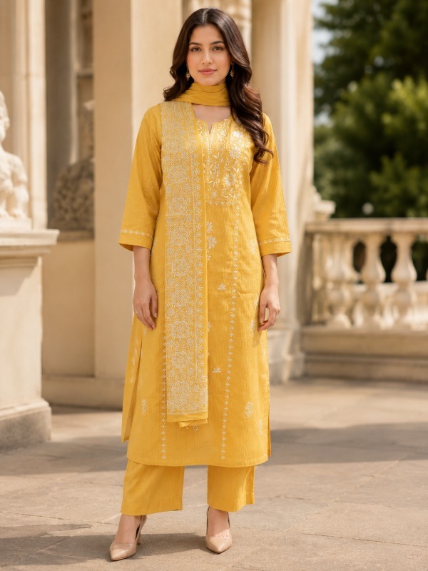 Chitralekha Kurta Pant Dupatta Set