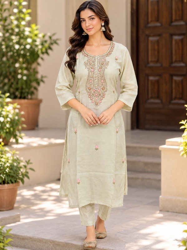 Aarohi Boota Dupatta Set
