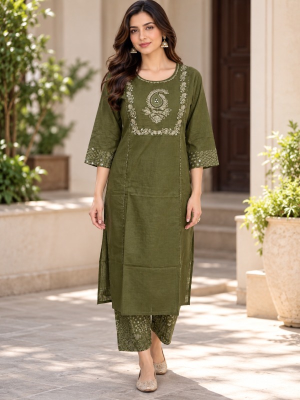 Avni Rekha Dupatta Set