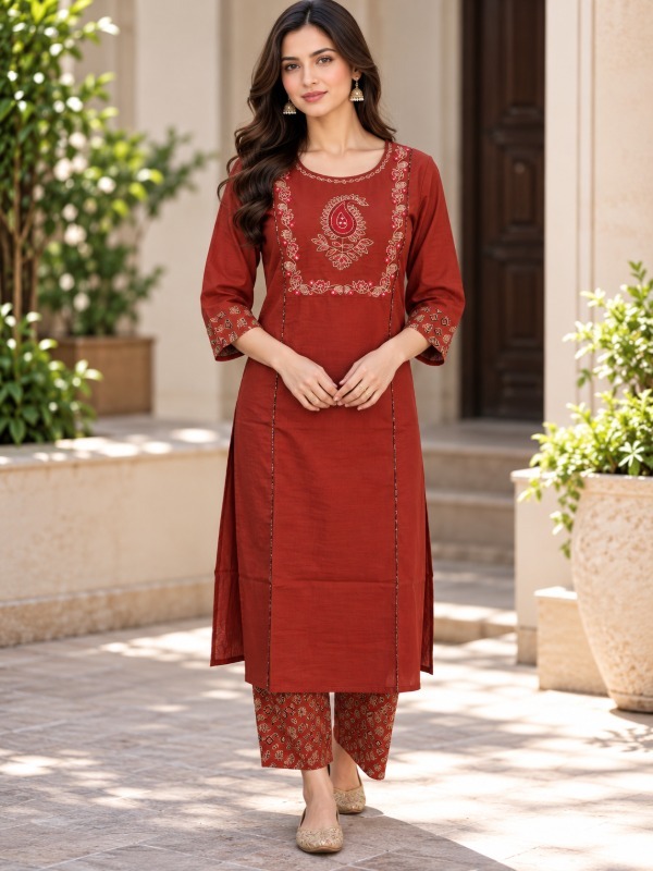 Avni Rekha Dupatta Set