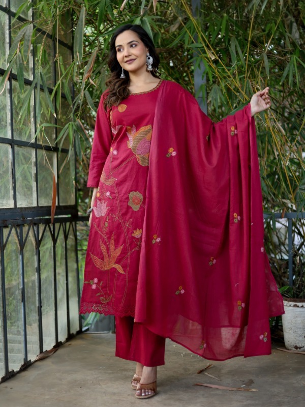 Crimson Lotus Elegance