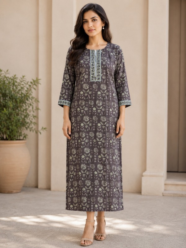 Flora Harmony Kurta