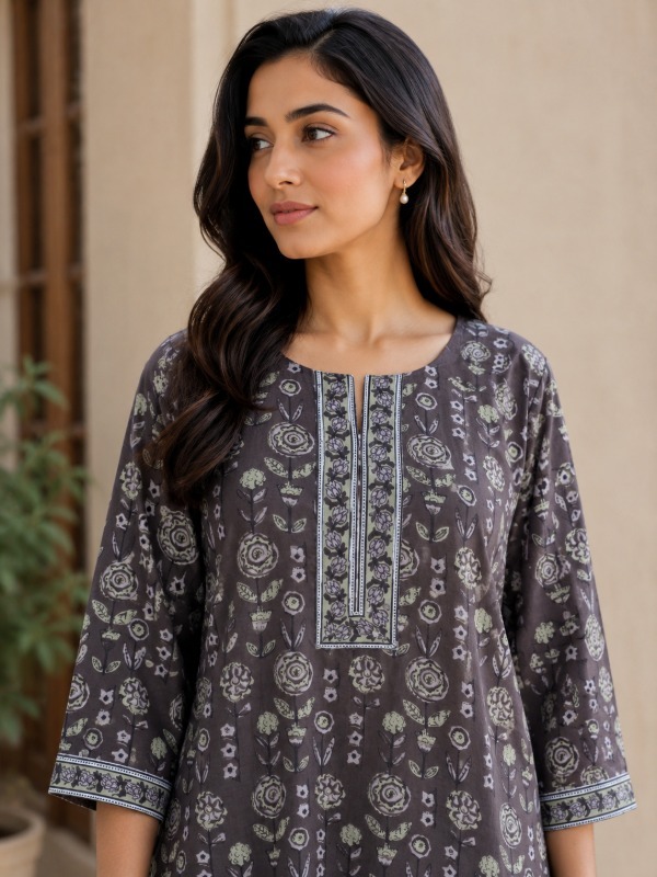 Flora Harmony Kurta