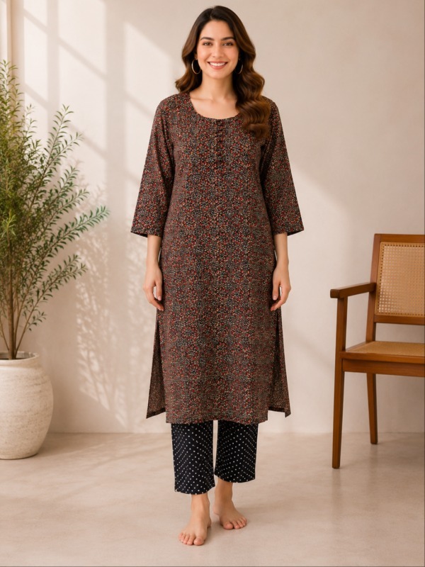 Rustic Charm Kurta Set