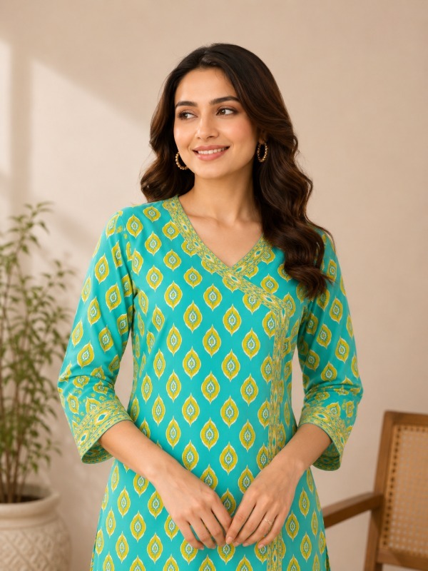 Meher Angrakha Kurta Set
