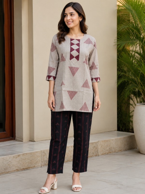 Vincia Triangle Motif Cord-set