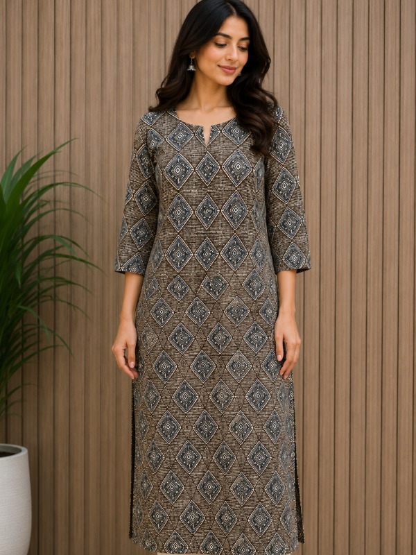 Tribal Trellis Kurta