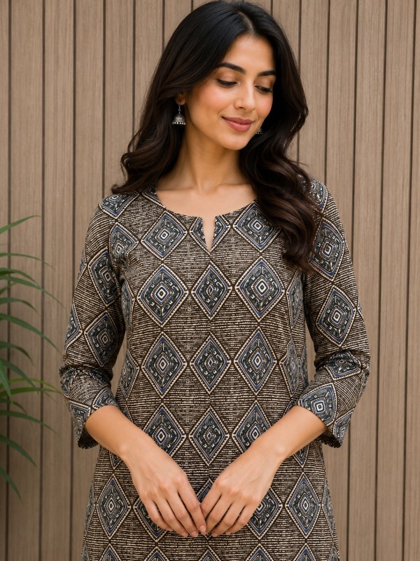 Tribal Trellis Kurta