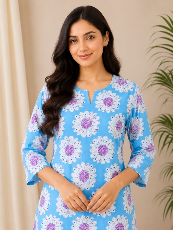 Summer Sky Kurta Set