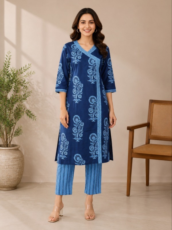 Indigo Noor Kurta Set
