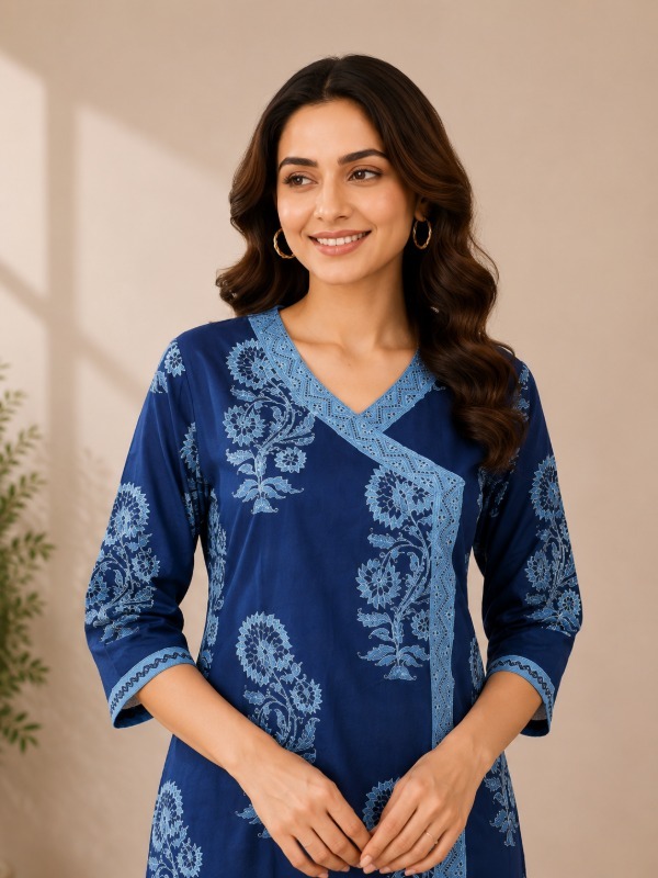 Indigo Noor Kurta Set