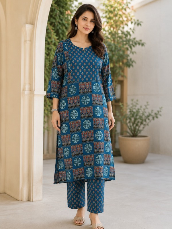 Rangchakra Kurta& Pant set