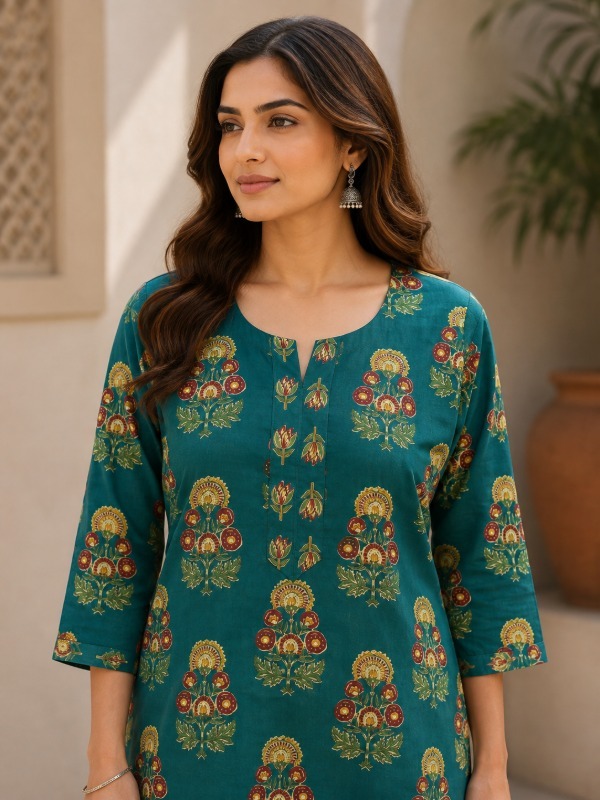 Royal Garden Kurta Set