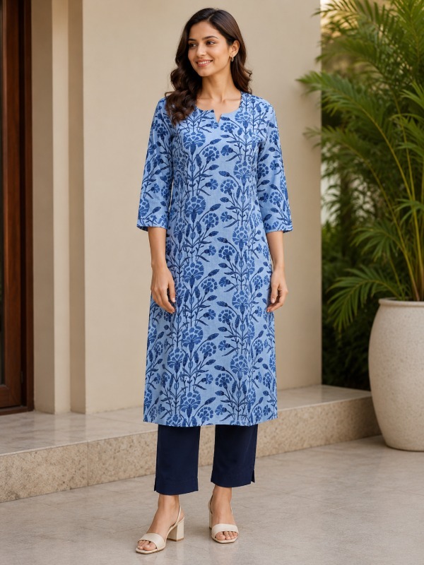 Vincia Neel Angan Kurta Set