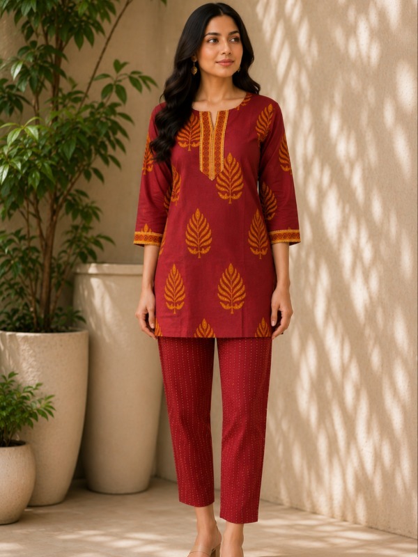 Autumn Leaf Co-ord Set