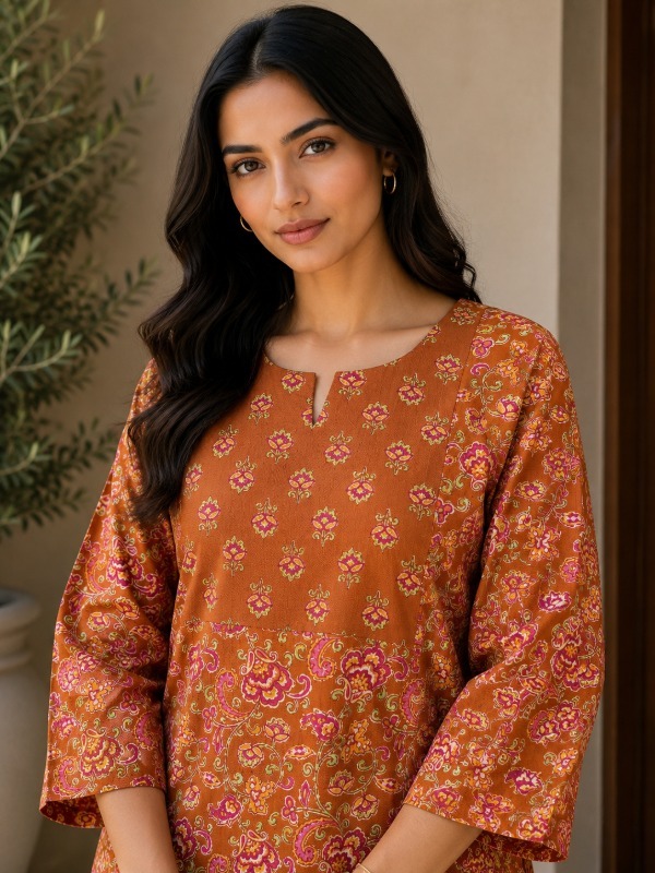 Rang paisley Co-ord set