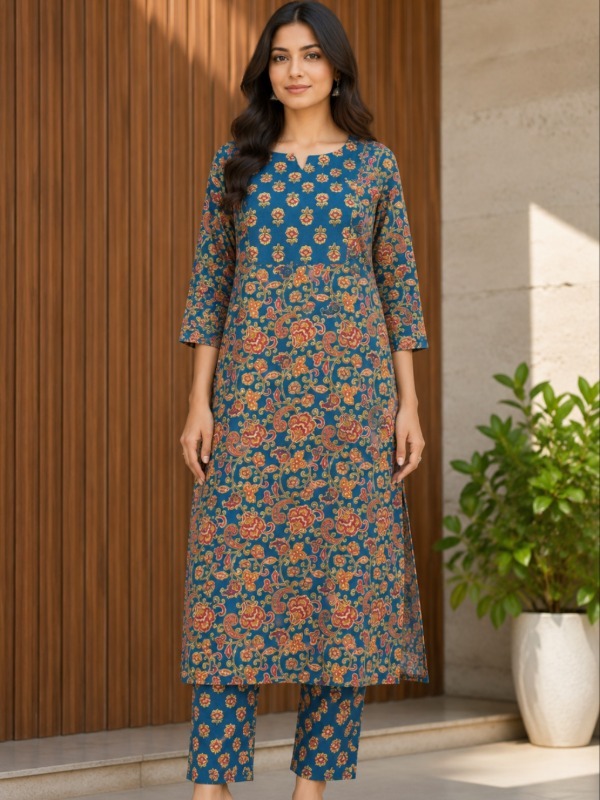 Paisley Charm Kurta & Pant set