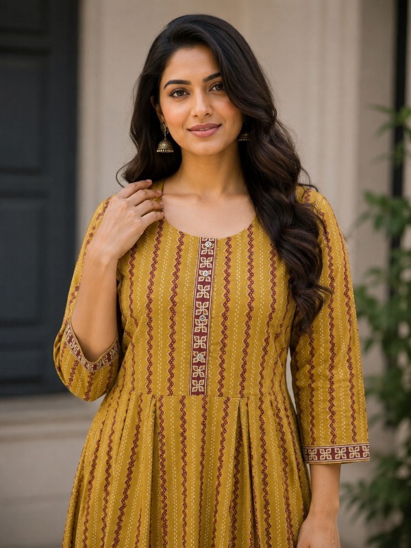 Tribal Stripe Pocket frock
