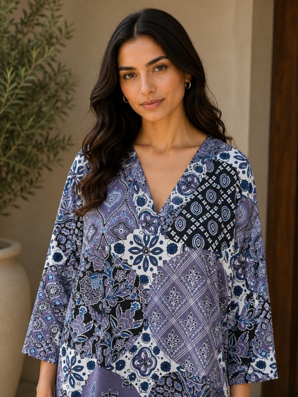 Mosaic printed Kurta