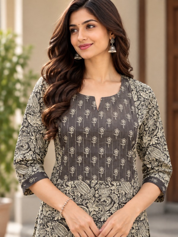 Kashish Paisley Printed kurta set