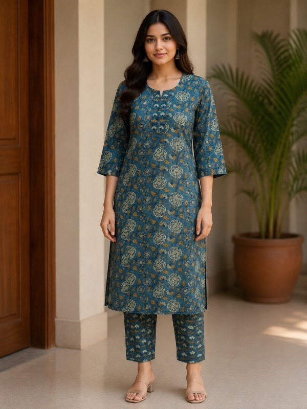 Nilambari kurta & Pant Set