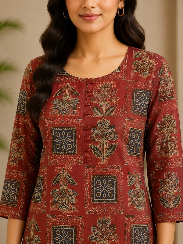 Vincia Mughal Motif Print Cord-set
