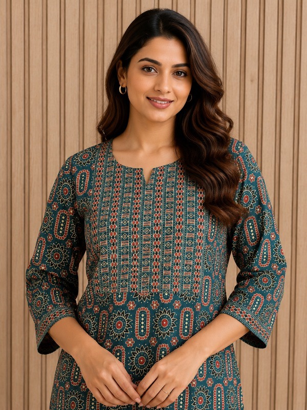 Ethnic Medallion Print