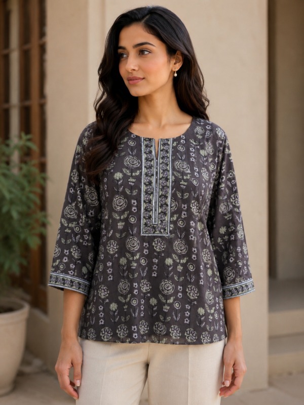 Vincia Floral whisper Short Top