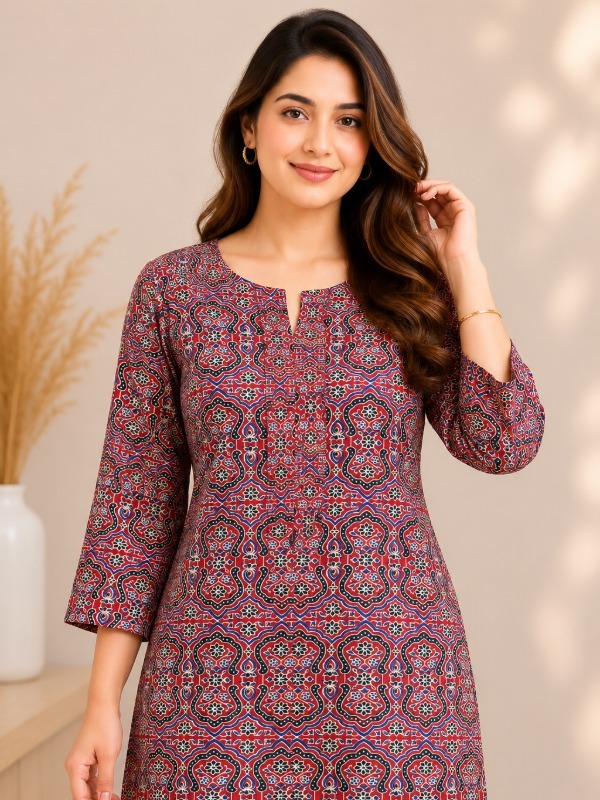 Midnight Ajrakh Charm