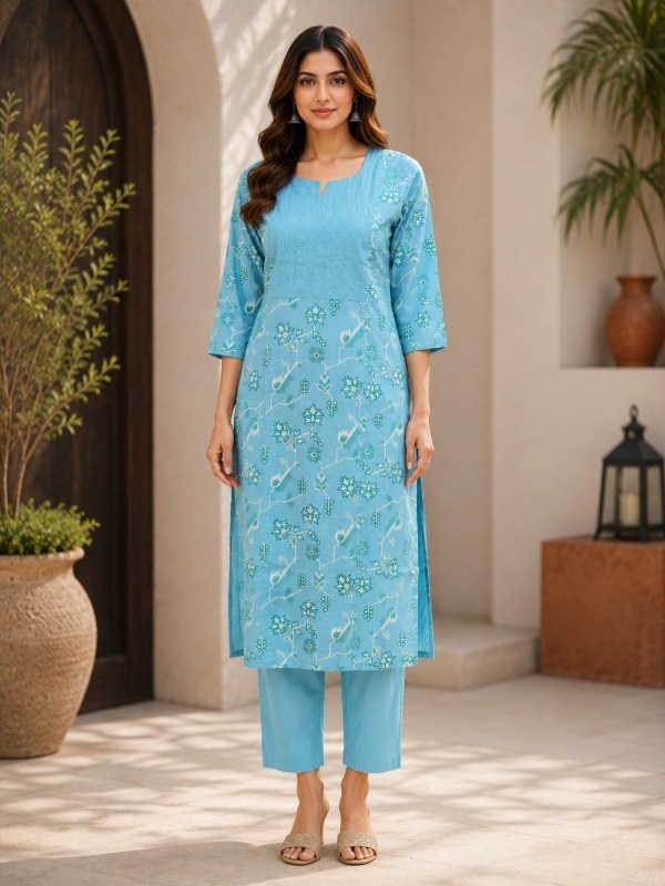 Flower Trail Kurta Set