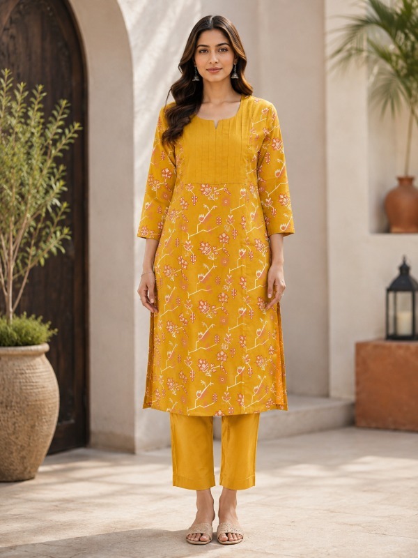 Flower Trail Kurta Set