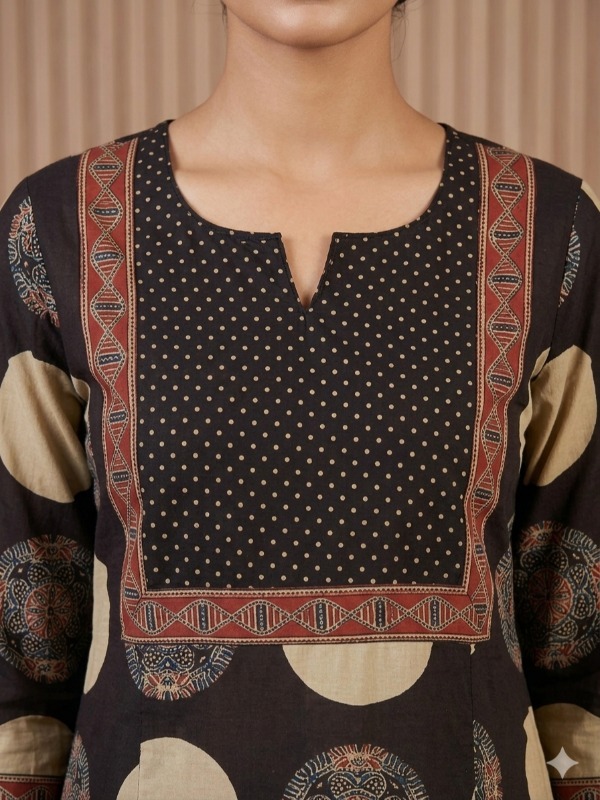 Noir Polka Elegance