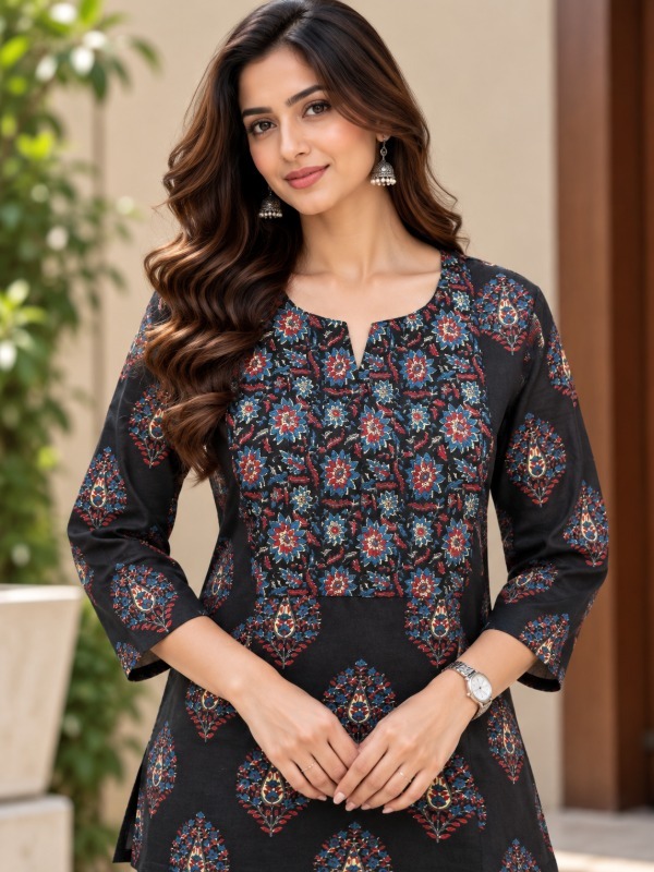 Mystic Paisley Printed Kurta Set